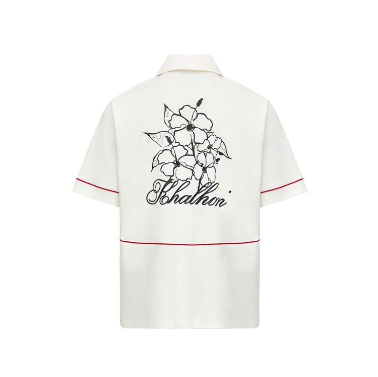 W _ (WHITE) Saturday Club Emblem Polo (6125003)