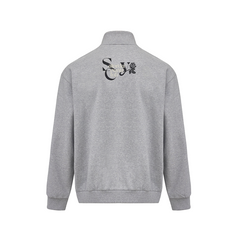 M _ (GRAY) Urban Club Half-Zip Sweat (6127003)