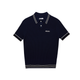W _ (NAVY) Varsity Tipped Rib Polo (6128003)