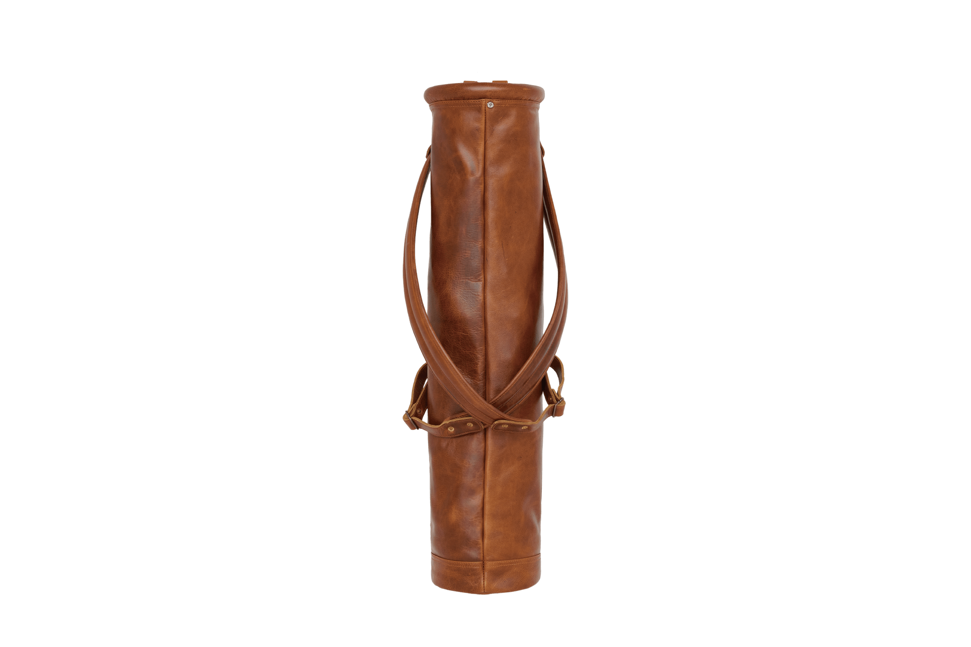 (BROWN) GOLDEN SOUL GOLF X KHALHON' GOLF BAG
