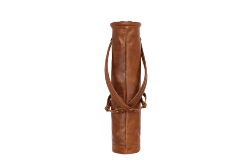 (BROWN) GOLDEN SOUL GOLF X KHALHON' GOLF BAG