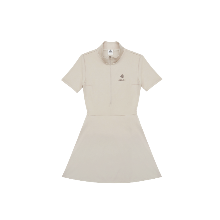 (LIGHT BEIGE) KHALHON' FAIRWAY DRESS _ 5140001