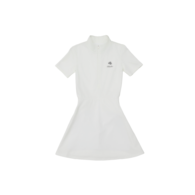 (WHITE) KHALHON' FAIRWAY DRESS _ 5140001