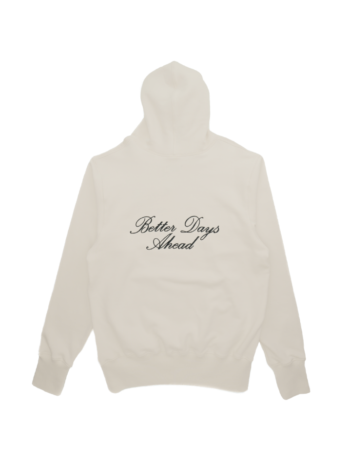 LETTERING HOODIE (OFF WHITE)
