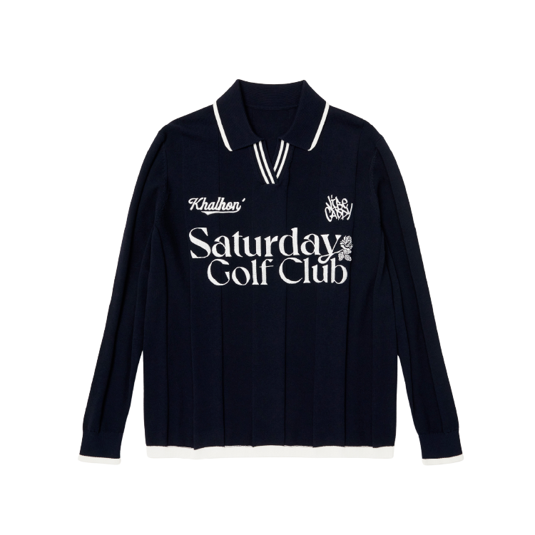 Women's Khalhon x Vibe Caddy "Saturday Golf Club" Knit