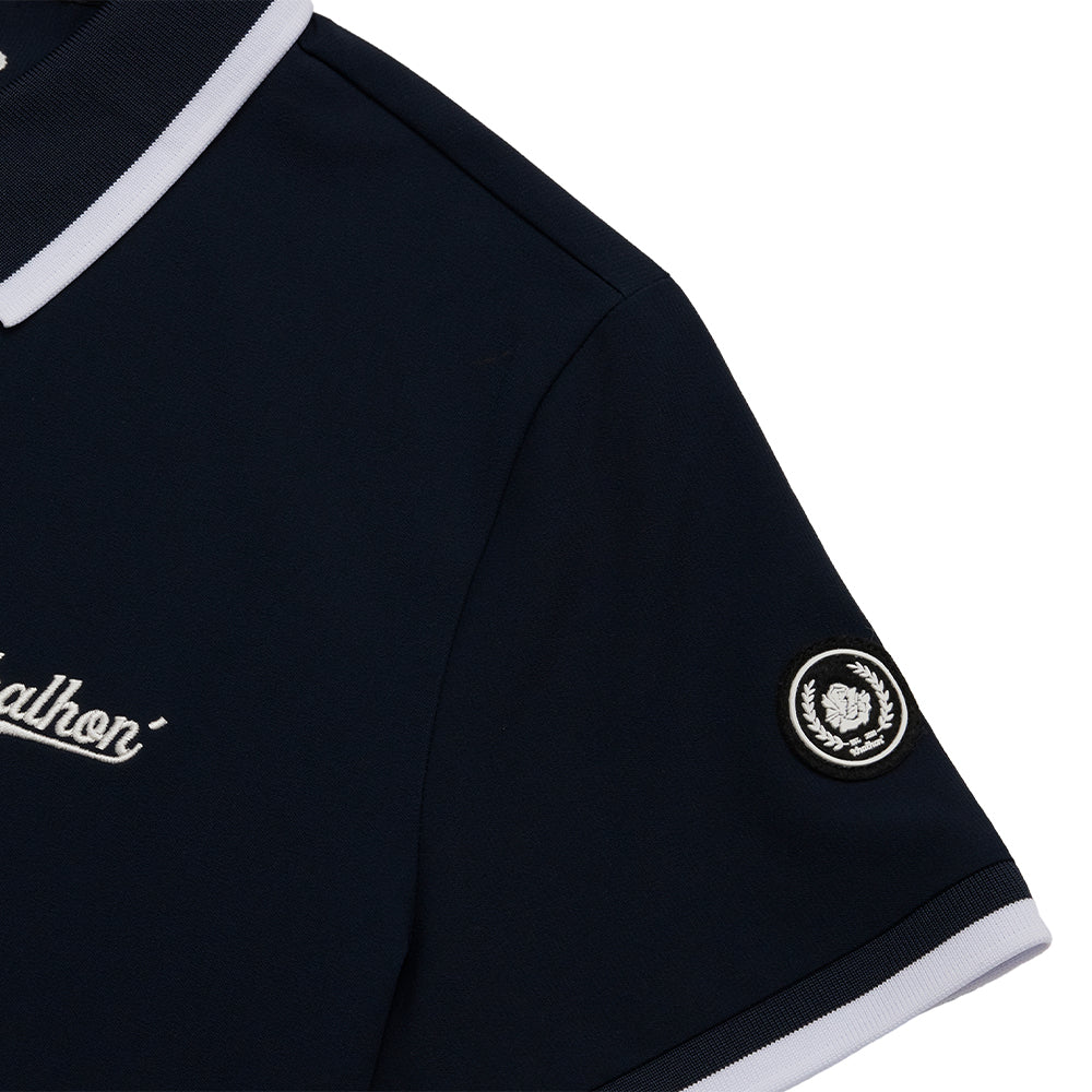 W _ (NAVY)PERFORMANCE_SS POLO _512500156