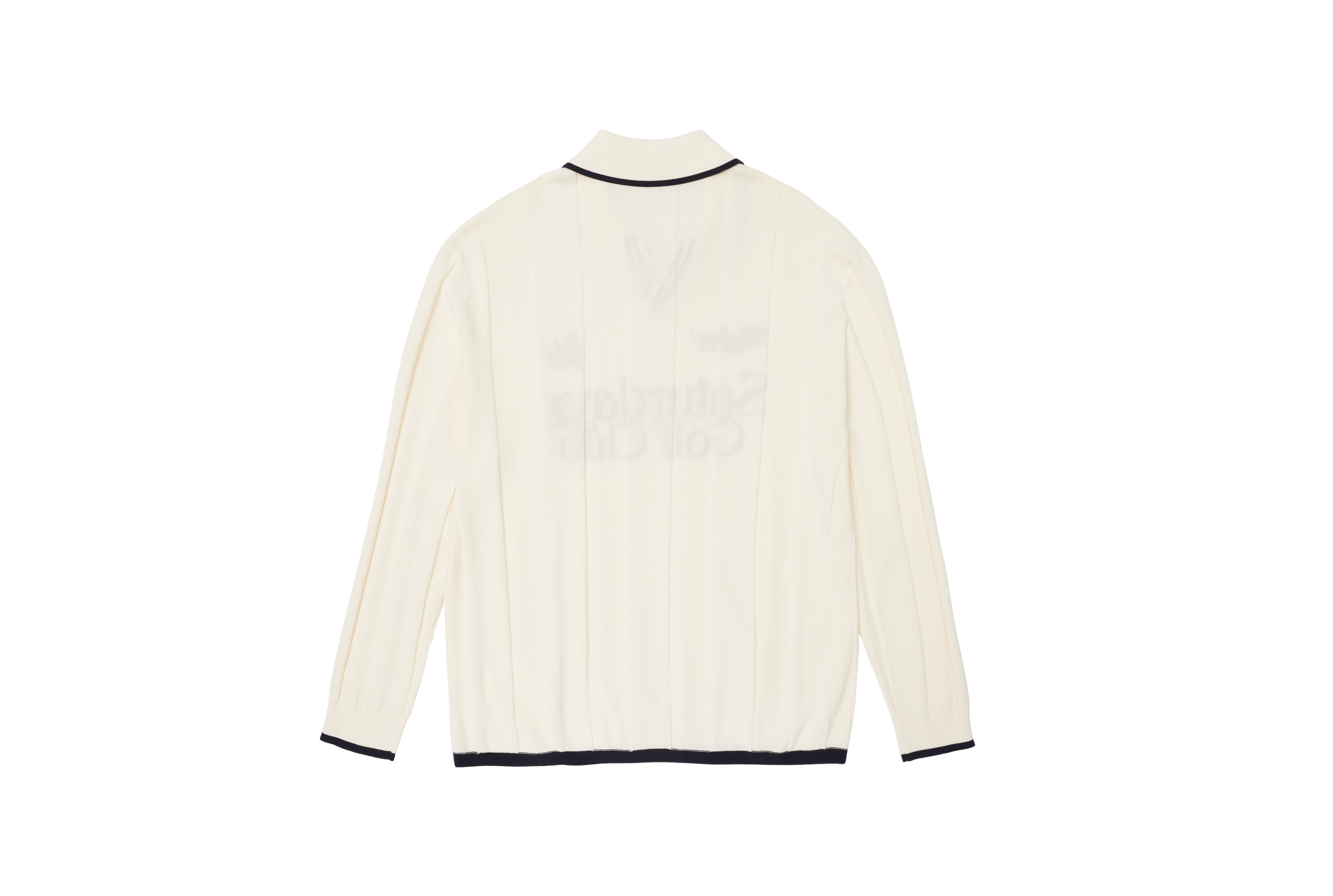 W _ (CREAM) KAHLHON x VIBECADDY "Saturday Golf Club" KNIT _512800302