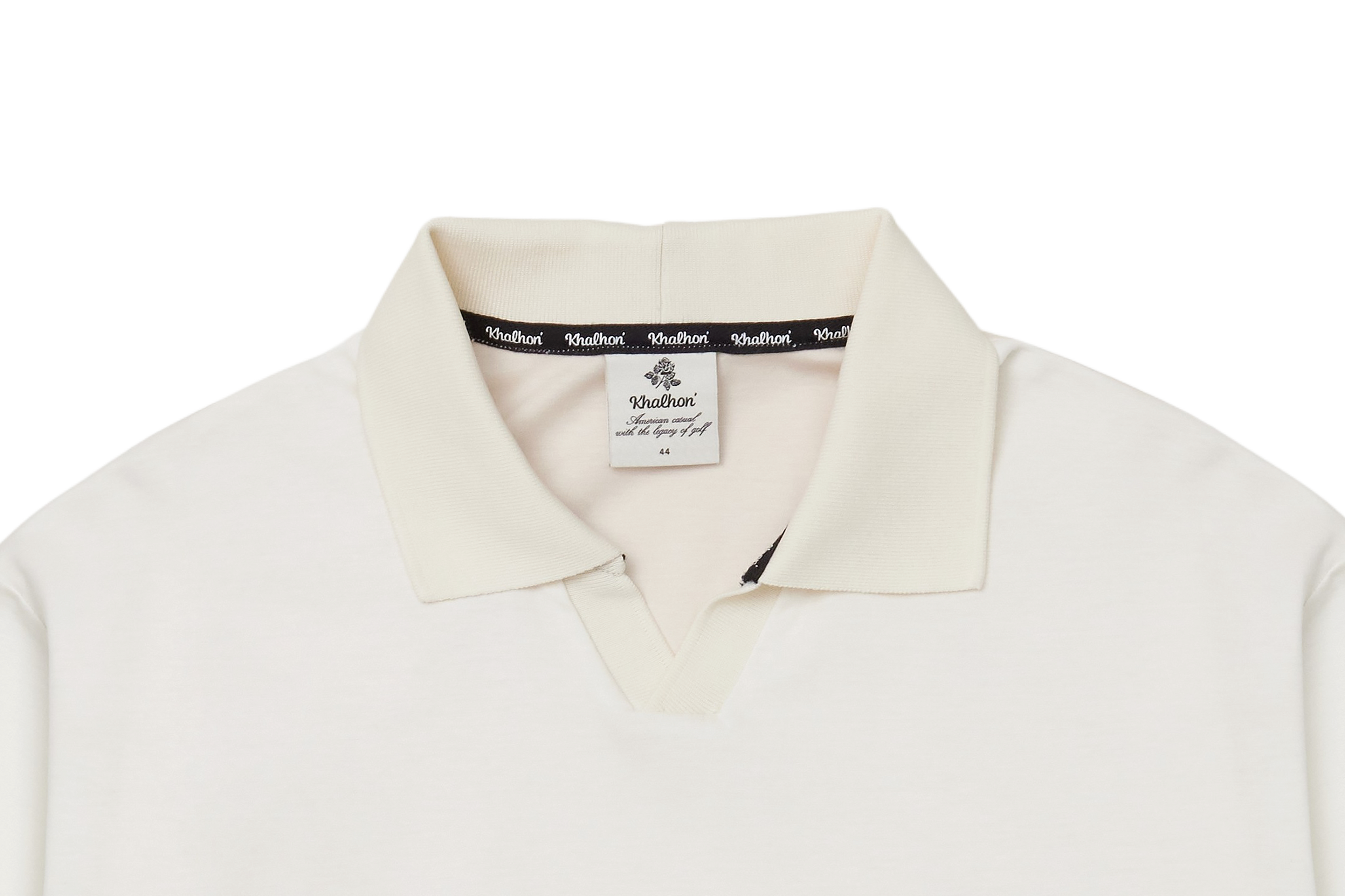 (OFF-WHITE) KHALHON' CONTRAST COLLAR PULLOVER _ 512700202