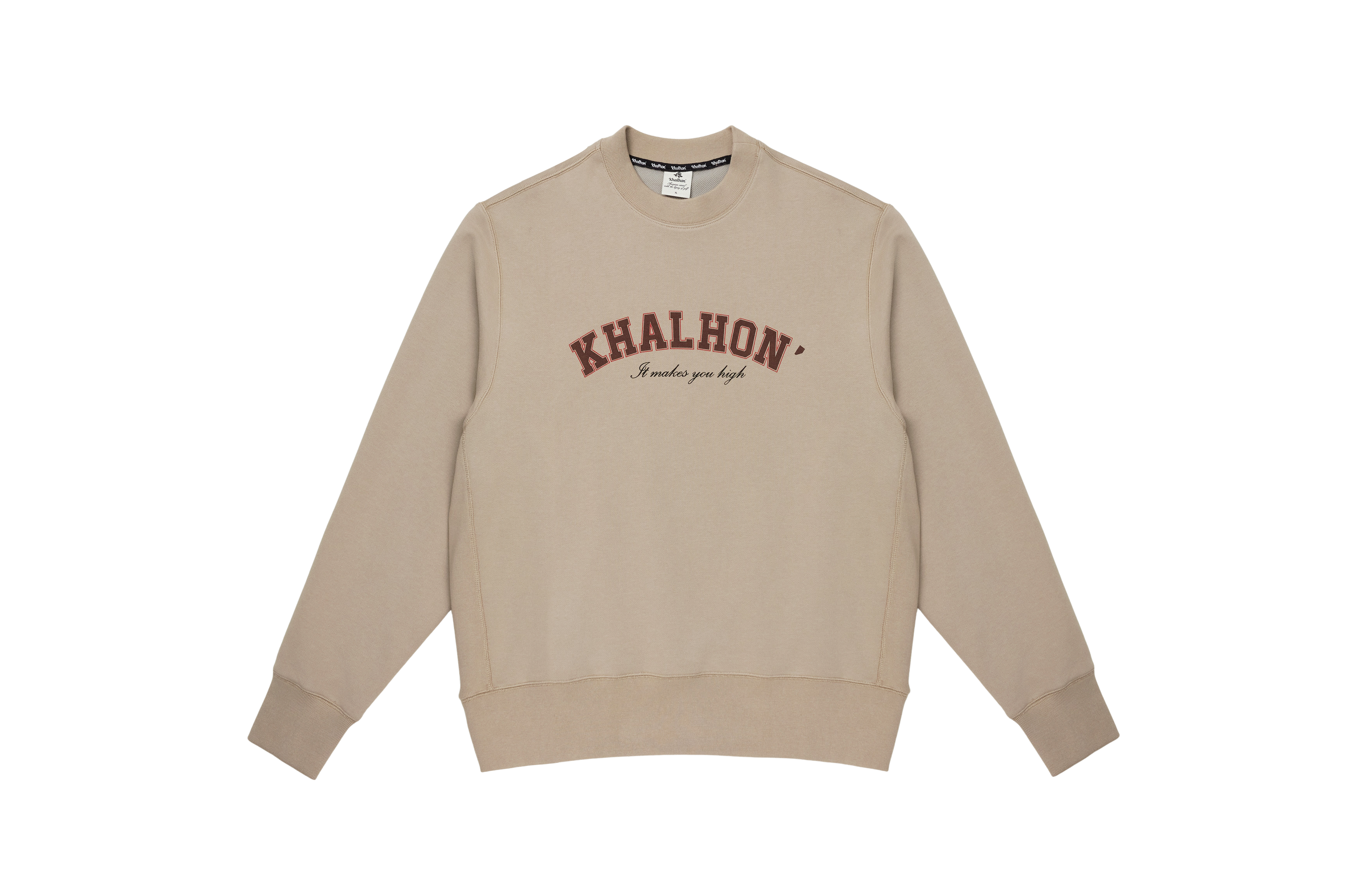 W_ (BEIGE) HALF-MOCK PULLOVER _ 512700311