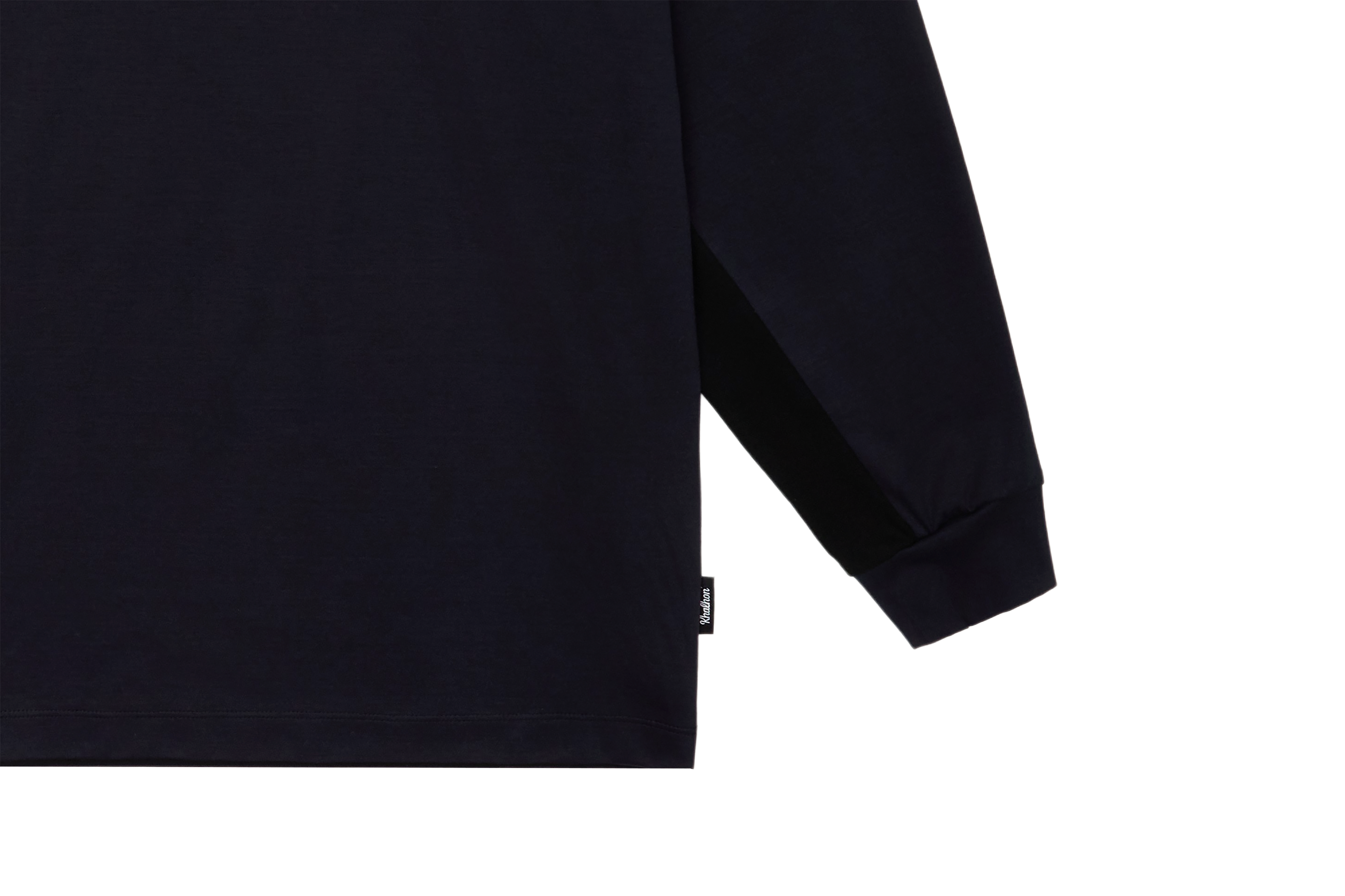 W_  (NAVY) KHALHON' CONTRAST COLLAR PULLOVER _ 512700256