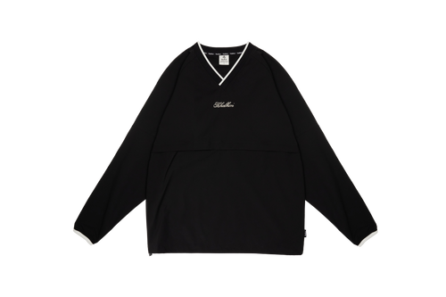 (BLACK) V-NECK SPORTY PULLOVER _ 512700199