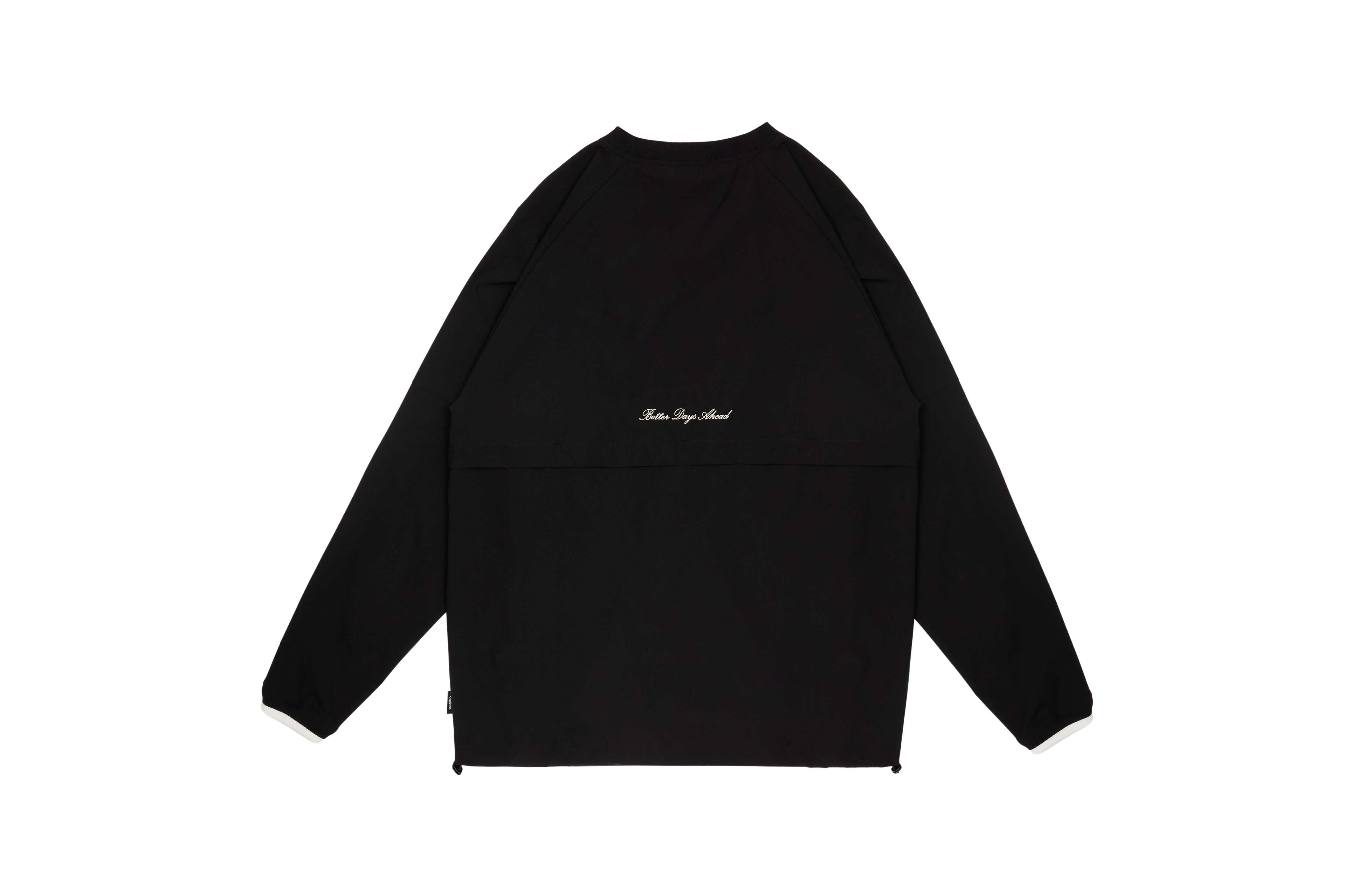 (BLACK) V-NECK SPORTY PULLOVER _ 512700199