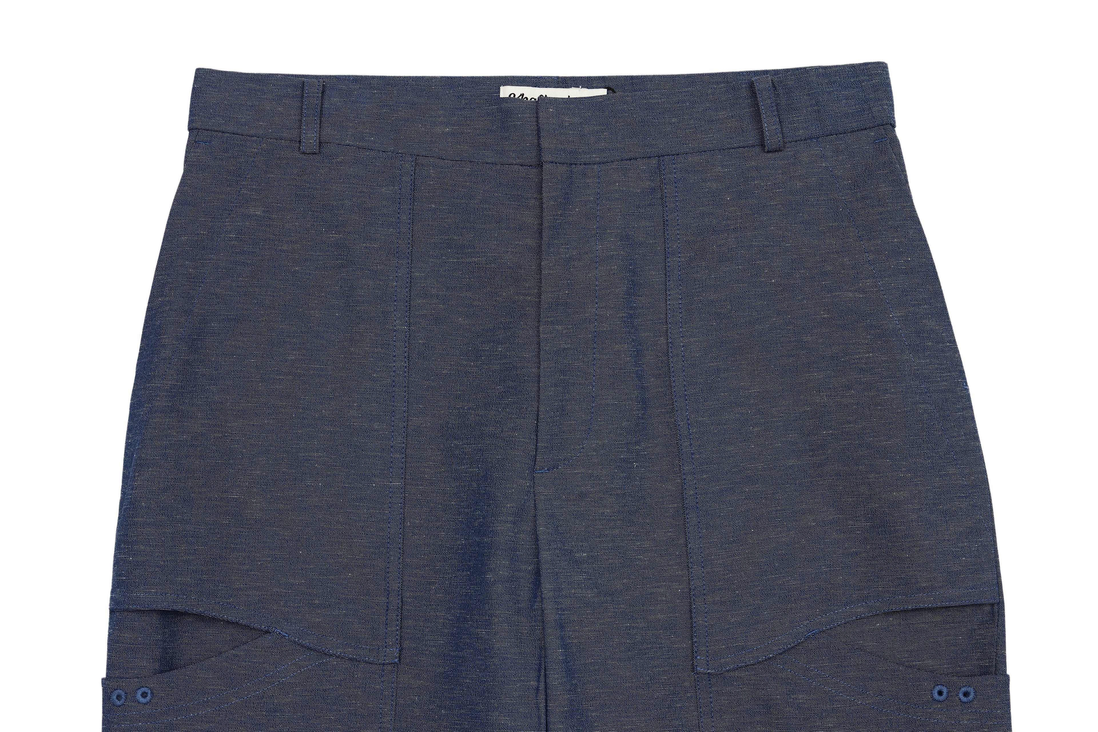 (DARK NAVY) KHALHON' SIGNATURE SUMMER PANTS _ 3100158