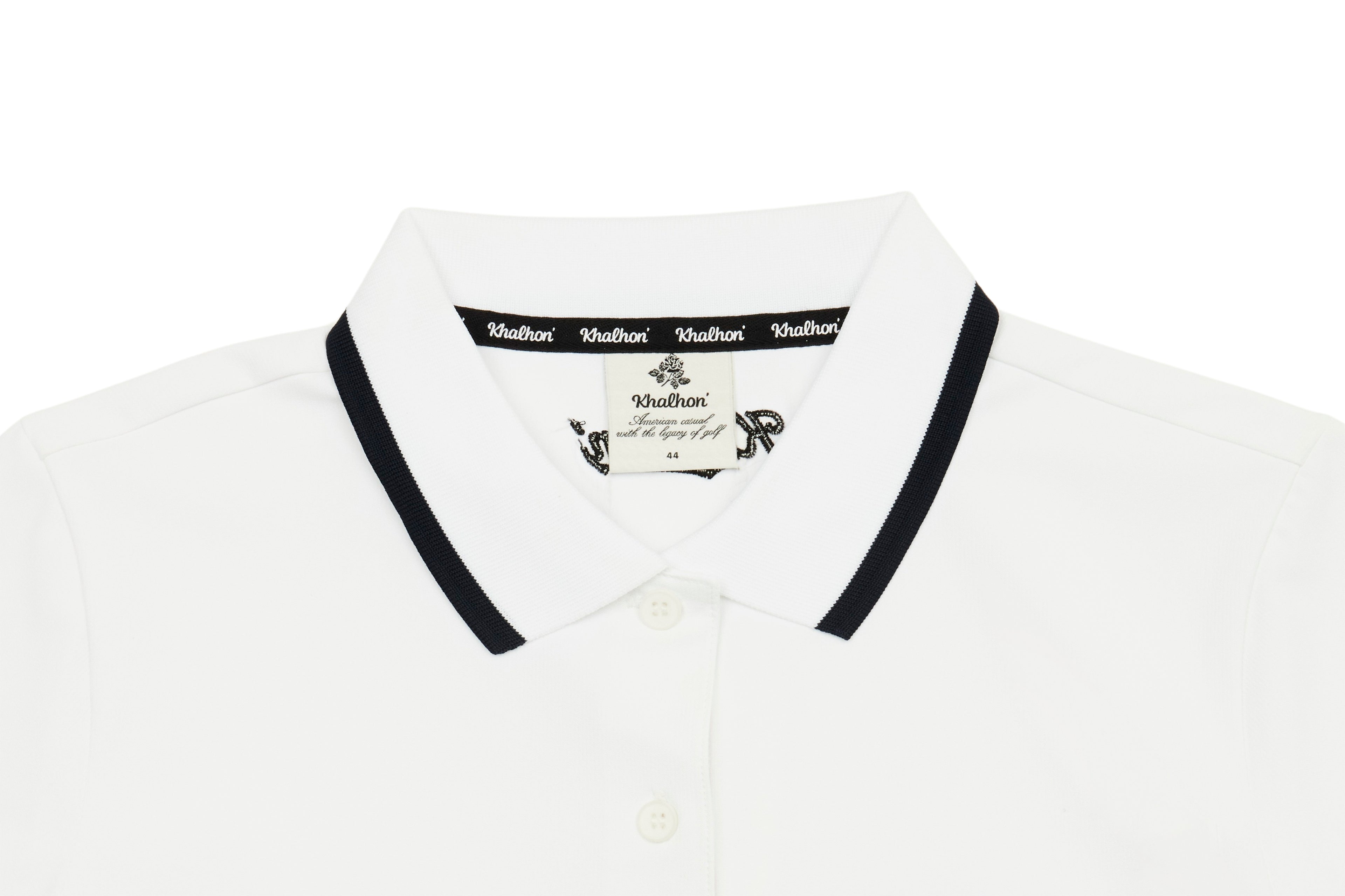 W _ (WHITE) PERFORMANCE_SS POLO_ 512500102