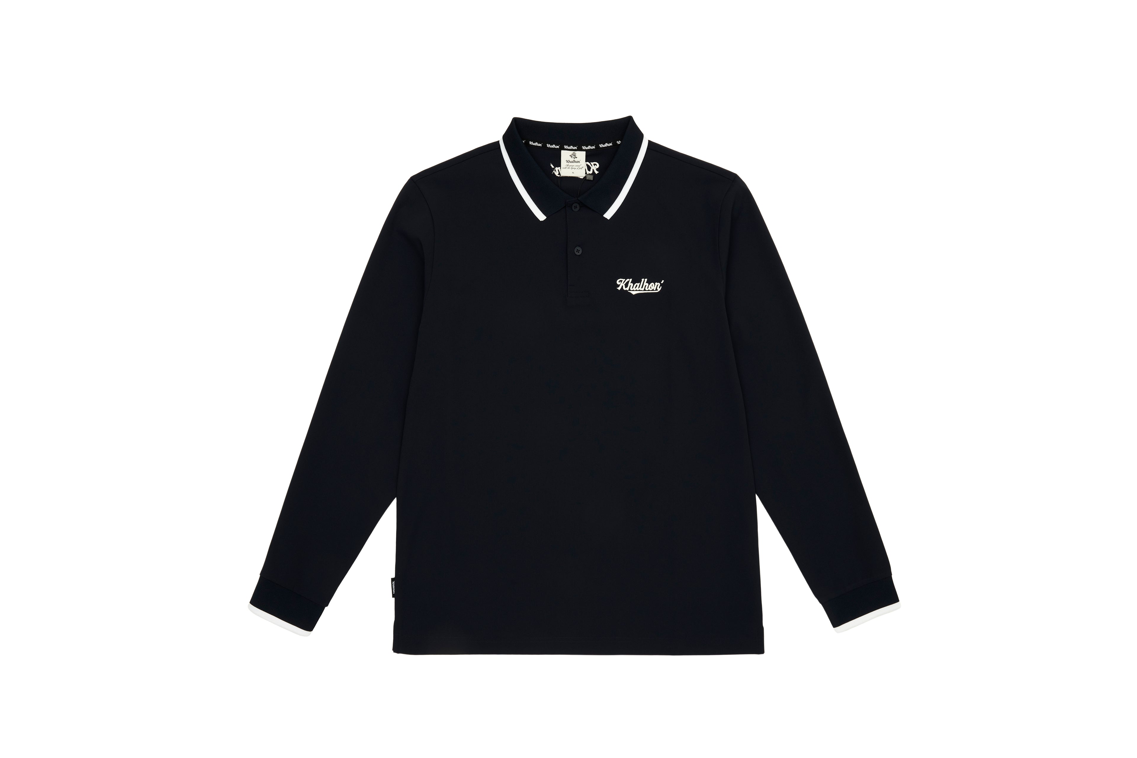 W _ (NAVY) PERFORMANCE_LS POLO _ 512500256