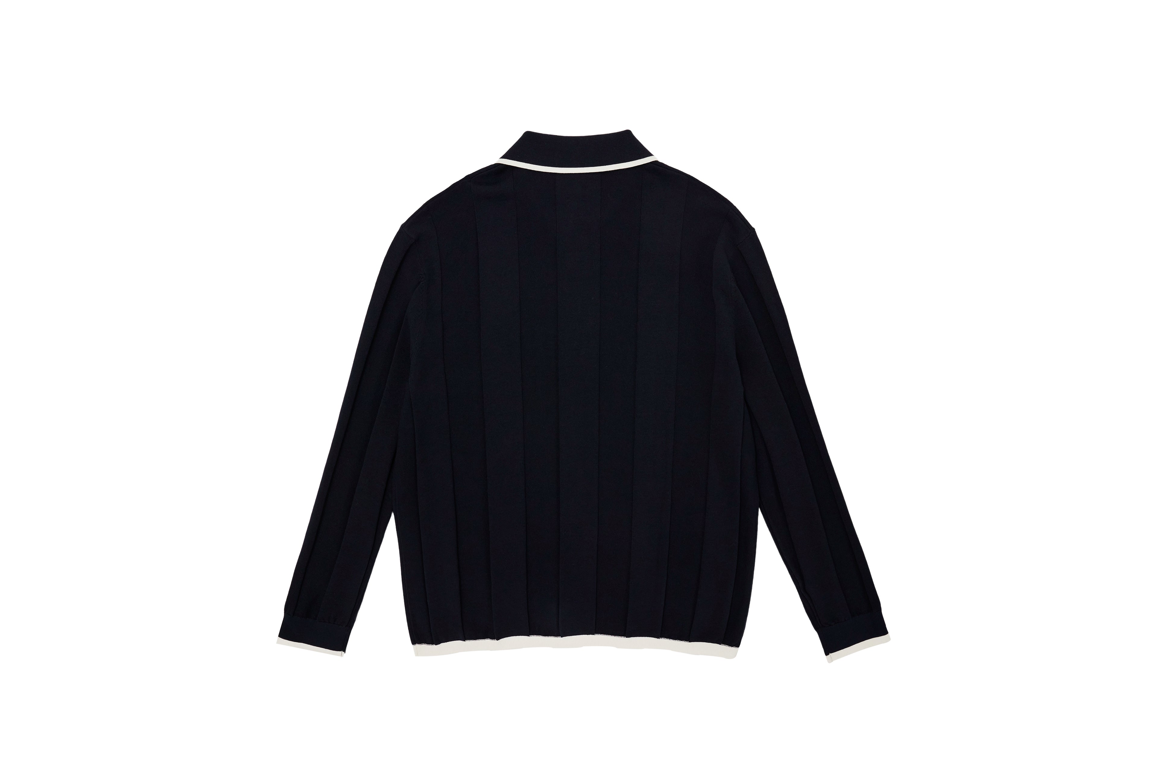 W _ (DARK NAVY) KAHLHON x VIBECADDY "Saturday Golf Club" KNIT _ 512800358