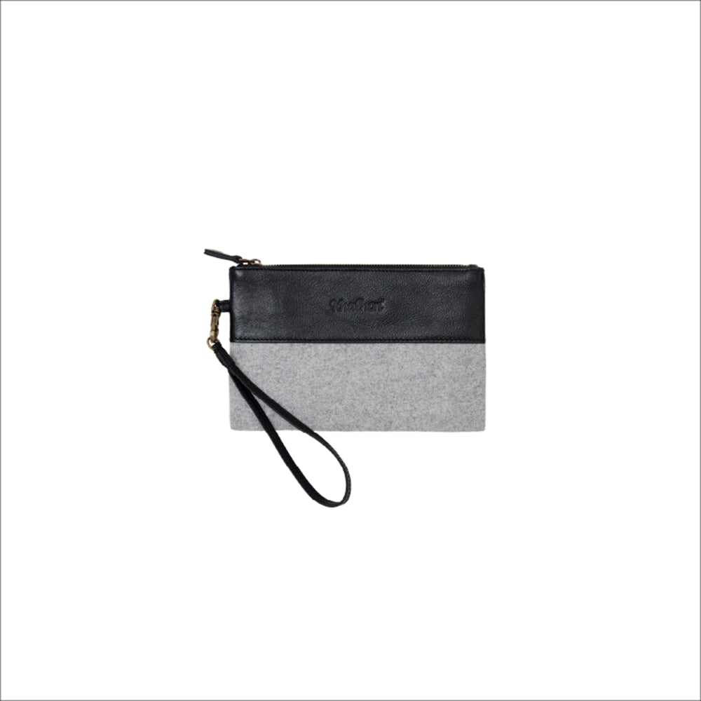 KHALHON' POUCH MIXED _ BLACK & GREY