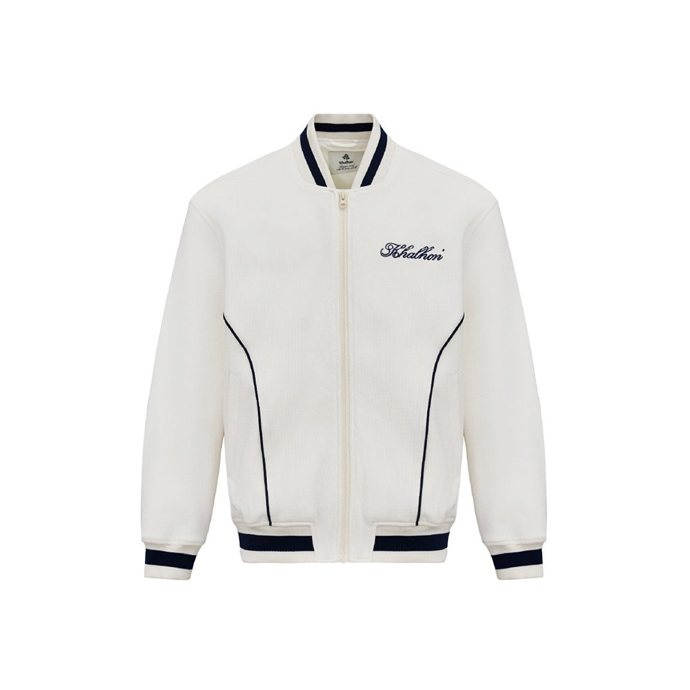 M _ (WHITE) Royal Tracer Zip Jacket (6111006)