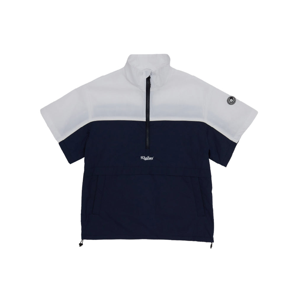 (NAVY) COLOR-BLOCK HALF-ZIP WINDBREAKER _ 511100556