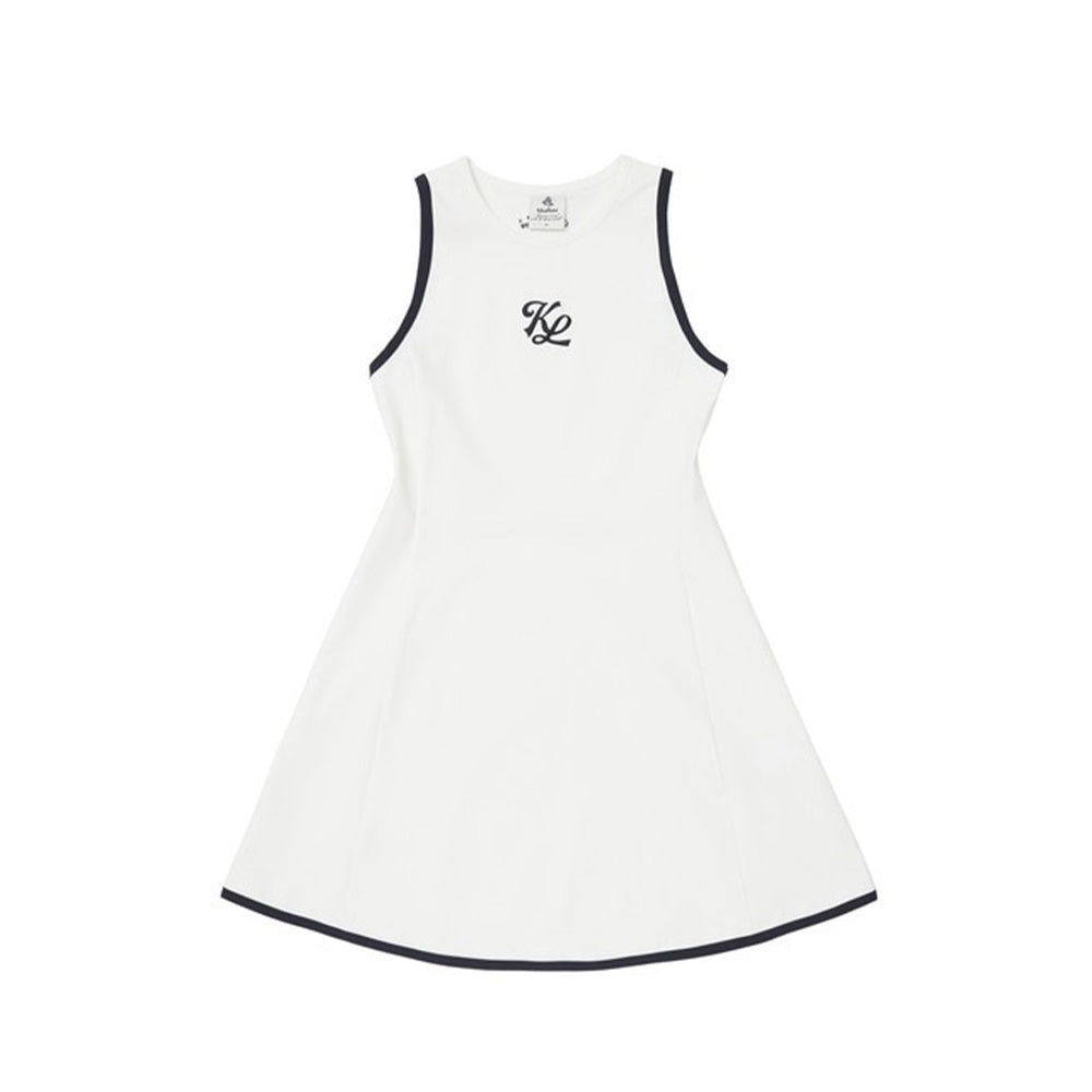 (OFF WHITE) SLEEVELESS GOLF DRESS _ 514000202