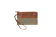 KHALHON' POUCH MIXED _ BROWN & GREEN CHECK
