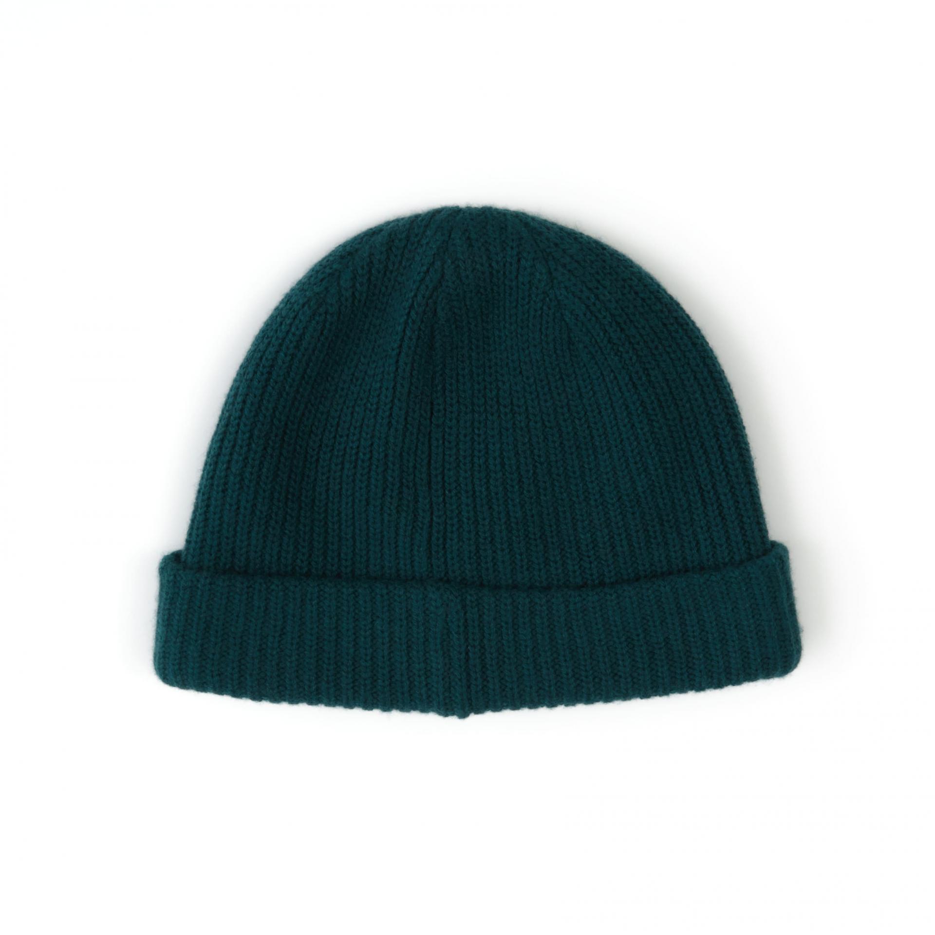LOGO BEANIE (DARK GREEN)
