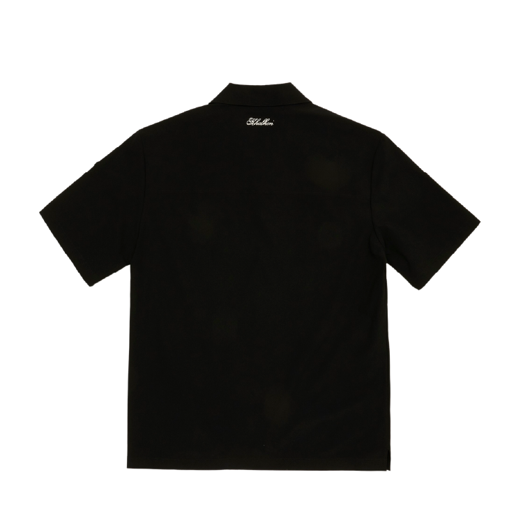 (BLACK)CAMP COLLAR SHIRT_512000199