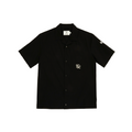 (BLACK)CAMP COLLAR SHIRT_512000199
