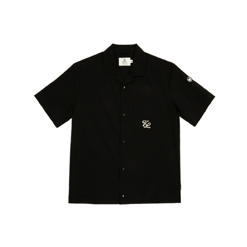 (BLACK)CAMP COLLAR SHIRT_512000199
