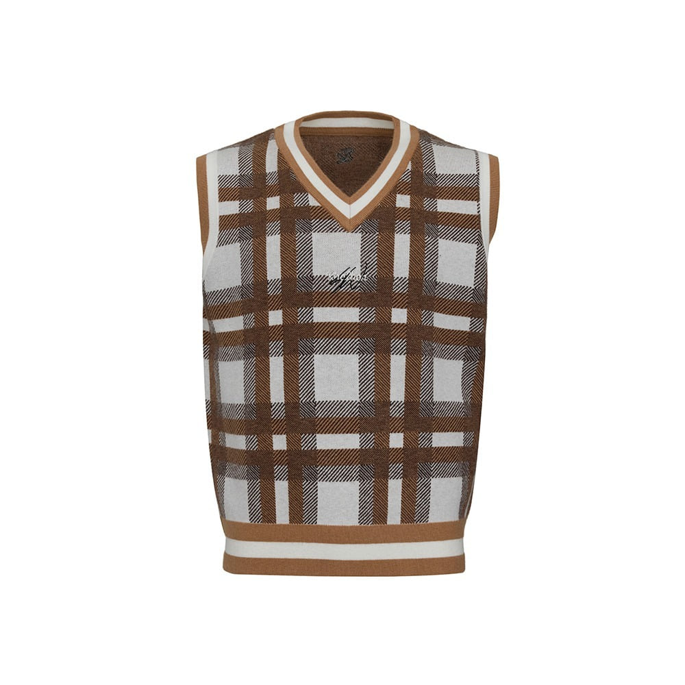 Men's Heritage Check Knit Vest