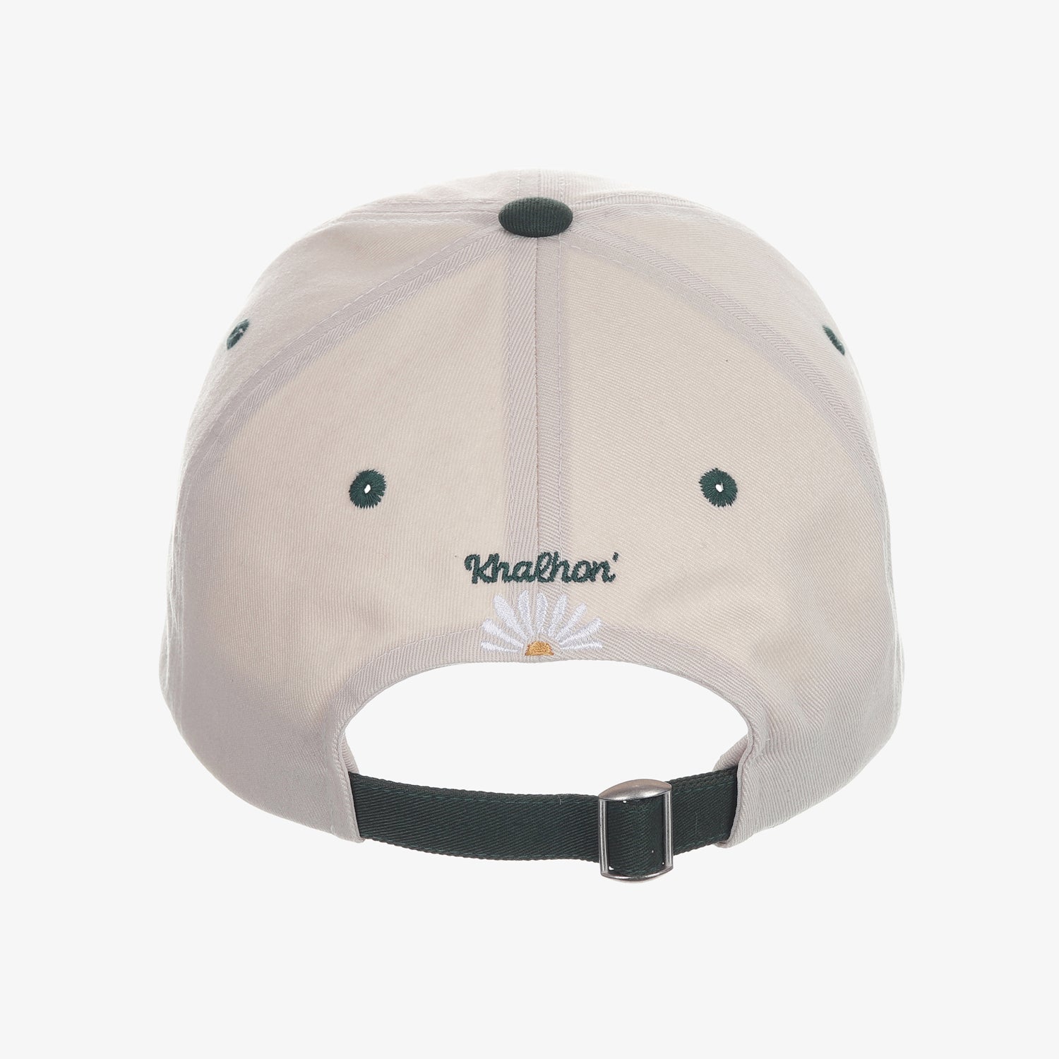 FLOWER CAP LETTERING (DARK GREEN)