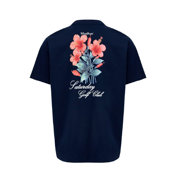 Tees – Hibiscus Graphic & Saturday Golf Club Tees | Khalhon – KHALHON